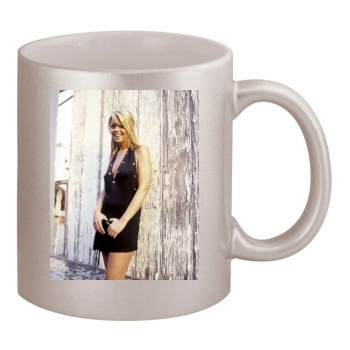 Tara Reid 11oz Metallic Silver Mug