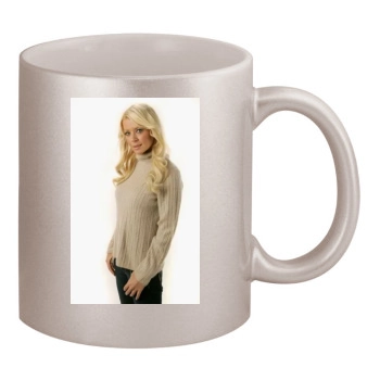 Tara Reid 11oz Metallic Silver Mug