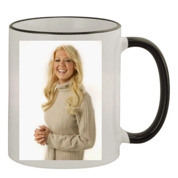 Tara Reid 11oz Colored Rim & Handle Mug