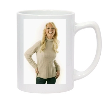 Tara Reid 14oz White Statesman Mug