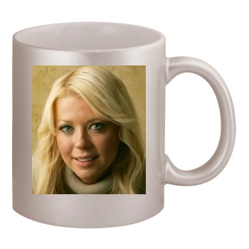 Tara Reid 11oz Metallic Silver Mug