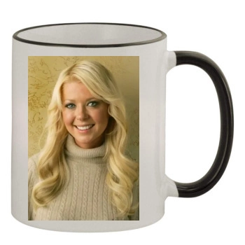 Tara Reid 11oz Colored Rim & Handle Mug