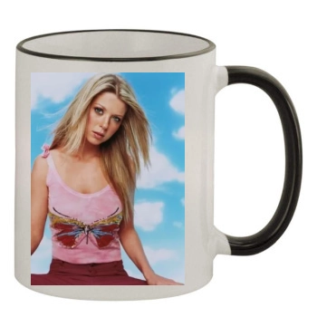 Tara Reid 11oz Colored Rim & Handle Mug