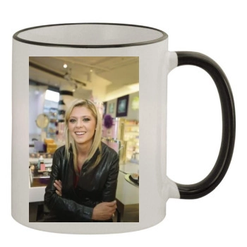 Tara Reid 11oz Colored Rim & Handle Mug