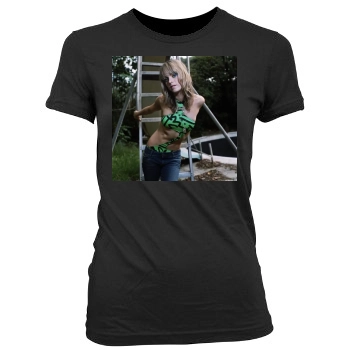 Taryn Manning Women's Junior Cut Crewneck T-Shirt