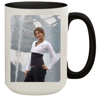 Tatiana Golovin 15oz Colored Inner & Handle Mug