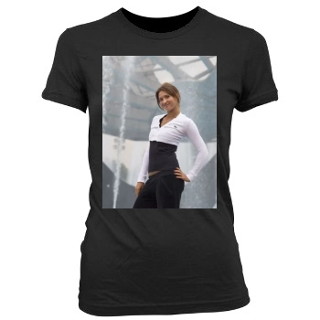 Tatiana Golovin Women's Junior Cut Crewneck T-Shirt