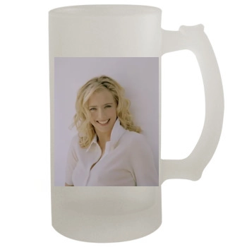 Tea Leoni 16oz Frosted Beer Stein