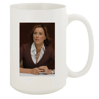 Tea Leoni 15oz White Mug