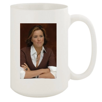 Tea Leoni 15oz White Mug