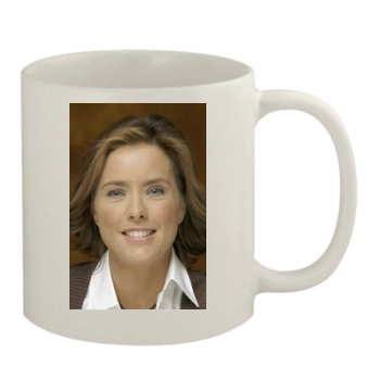 Tea Leoni 11oz White Mug