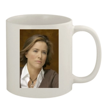 Tea Leoni 11oz White Mug