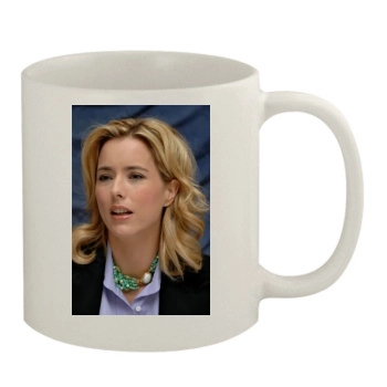 Tea Leoni 11oz White Mug