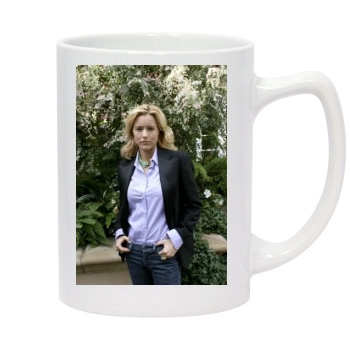 Tea Leoni 14oz White Statesman Mug