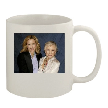 Tea Leoni 11oz White Mug