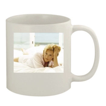 Tea Leoni 11oz White Mug