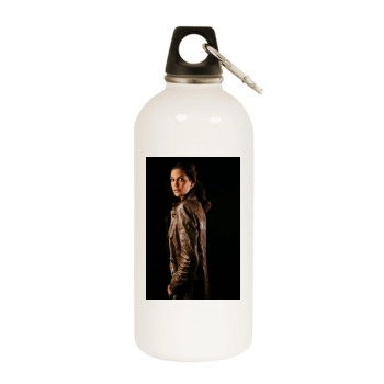 Teri Hatcher White Water Bottle With Carabiner