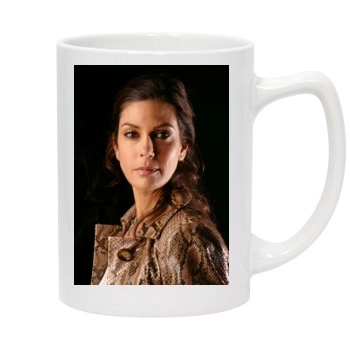 Teri Hatcher 14oz White Statesman Mug