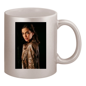 Teri Hatcher 11oz Metallic Silver Mug