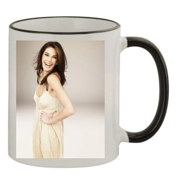 Teri Hatcher 11oz Colored Rim & Handle Mug