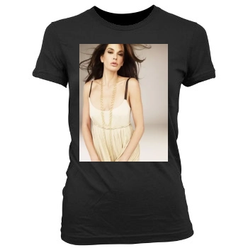 Teri Hatcher Women's Junior Cut Crewneck T-Shirt