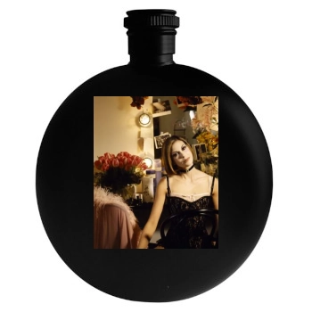 Teri Hatcher Round Flask