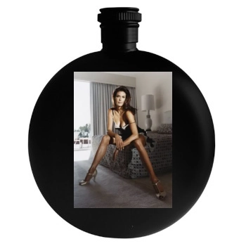 Teri Hatcher Round Flask