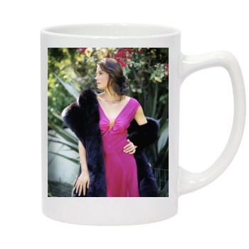 Teri Hatcher 14oz White Statesman Mug