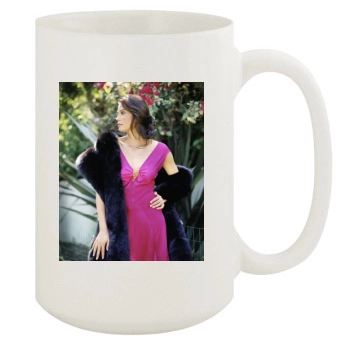 Teri Hatcher 15oz White Mug