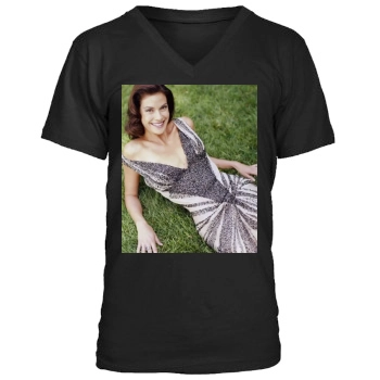 Teri Hatcher Men's V-Neck T-Shirt