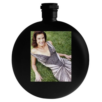 Teri Hatcher Round Flask