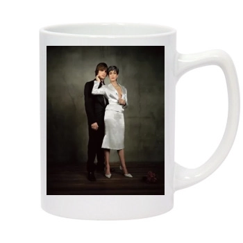 Teri Hatcher 14oz White Statesman Mug