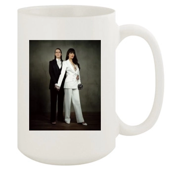 Teri Hatcher 15oz White Mug