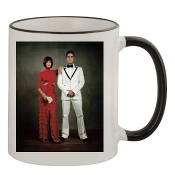 Teri Hatcher 11oz Colored Rim & Handle Mug