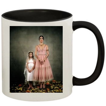Teri Hatcher 11oz Colored Inner & Handle Mug