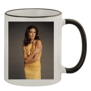 Teri Hatcher 11oz Colored Rim & Handle Mug