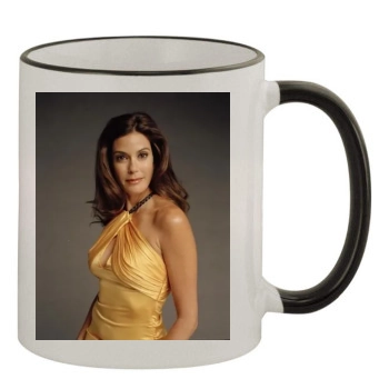 Teri Hatcher 11oz Colored Rim & Handle Mug