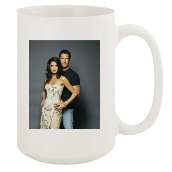 Teri Hatcher 15oz White Mug