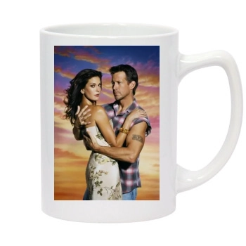 Teri Hatcher 14oz White Statesman Mug