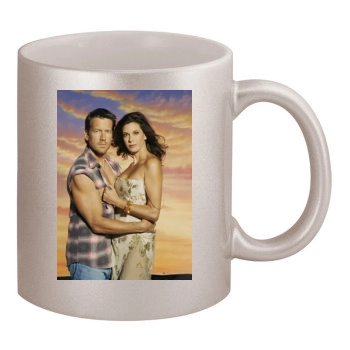 Teri Hatcher 11oz Metallic Silver Mug