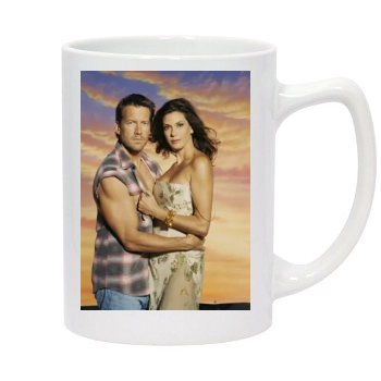 Teri Hatcher 14oz White Statesman Mug