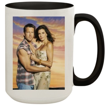 Teri Hatcher 15oz Colored Inner & Handle Mug