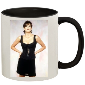 Teri Hatcher 11oz Colored Inner & Handle Mug