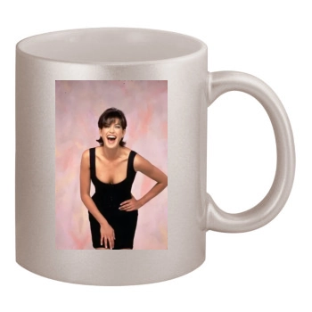 Teri Hatcher 11oz Metallic Silver Mug