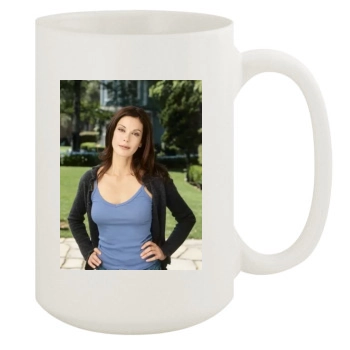 Teri Hatcher 15oz White Mug