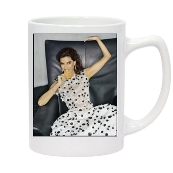 Teri Hatcher 14oz White Statesman Mug