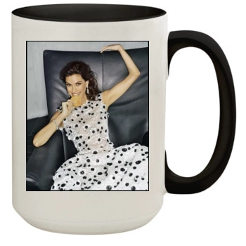 Teri Hatcher 15oz Colored Inner & Handle Mug