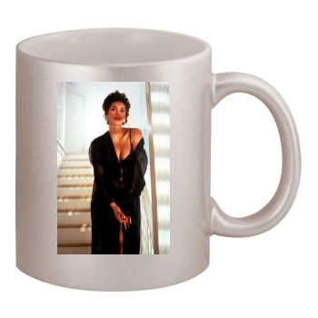 Teri Hatcher 11oz Metallic Silver Mug