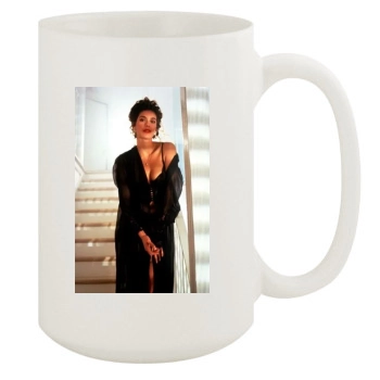 Teri Hatcher 15oz White Mug