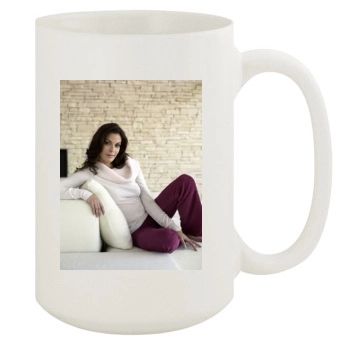 Teri Hatcher 15oz White Mug